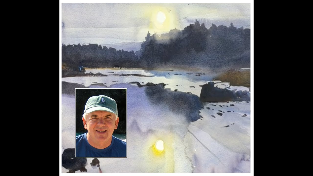 «Отражения солнца: простые акварели» Пола Джорджа