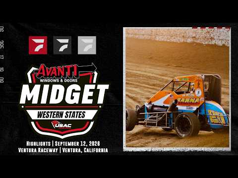 𝑯𝑰𝑮𝑯𝑳𝑰𝑮𝑯𝑻𝑺: September 12, 2026 || USAC Avanti Western States Midgets | Ventura Raceway - dirt track racing video