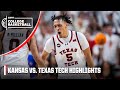  upset in the big 12  kansas jayhawks vs texas tech red raiders  full game highlights