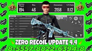 NEW UPDATE 4.4 CODE 🔥 PUBG MOBILE/BGMI SENSITIVITY SETTINGS 2026 | BEST SCOPE SENSITIVITY SETTING✅