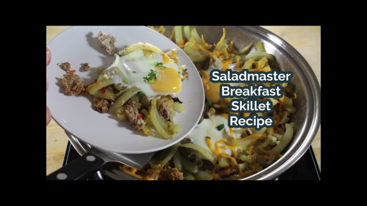 Saladmaster Breakfast Skillet Quick & tasty! YouTube