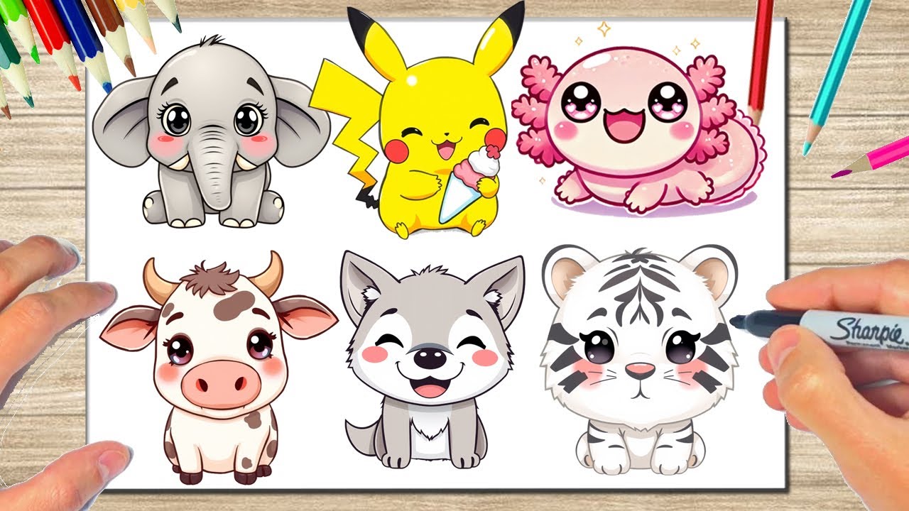 Como Dibujar ANIMALES KAWAII Facil Paso A Paso Para NI OS como-dibujar-animales-kawaii-facil-paso-a-paso-para-ni-os