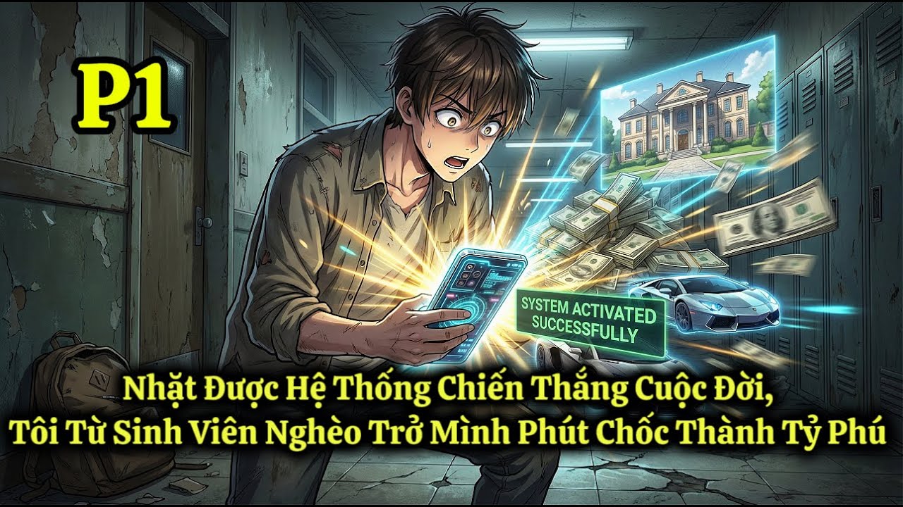 Nhặt Được Hệ Thống Chiến Thắng Cuộc Đời, Tôi Từ Sinh Viên Nghèo Trở Mình Phút Chốc Thành Tỷ Phú P1