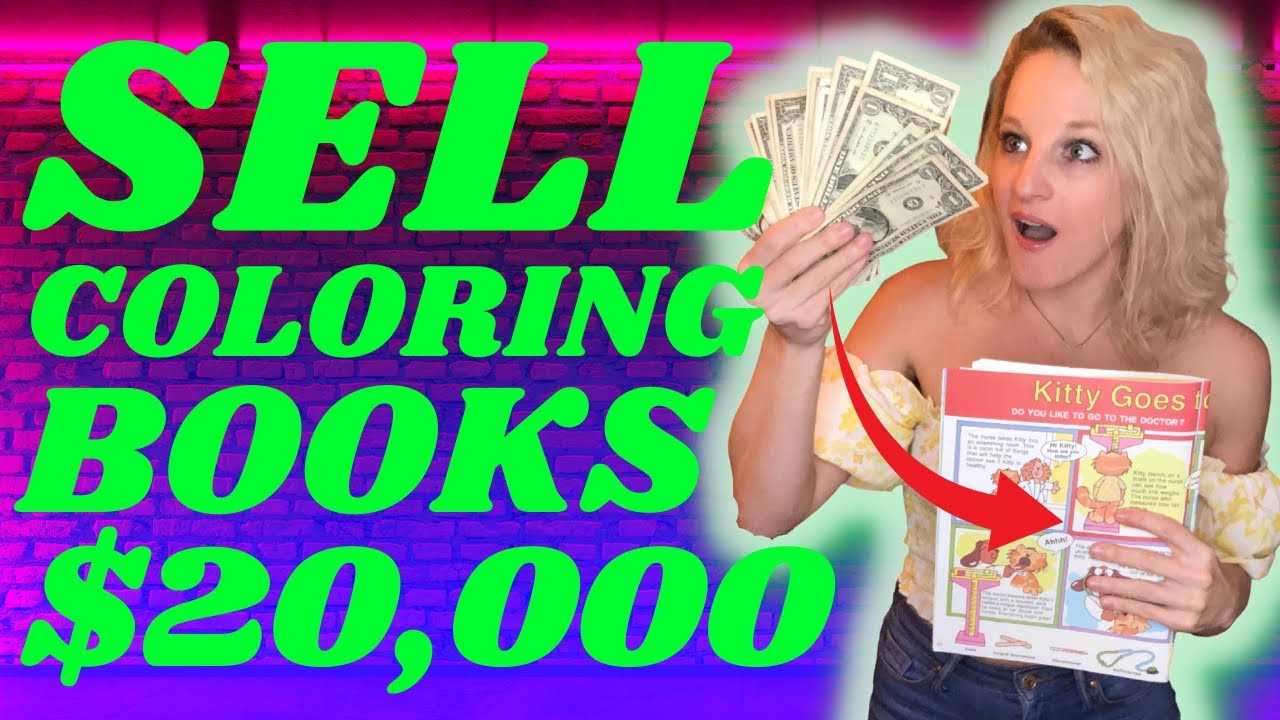 This Site Pays You $20,000 To Sell Coloring Books Online - YouTube