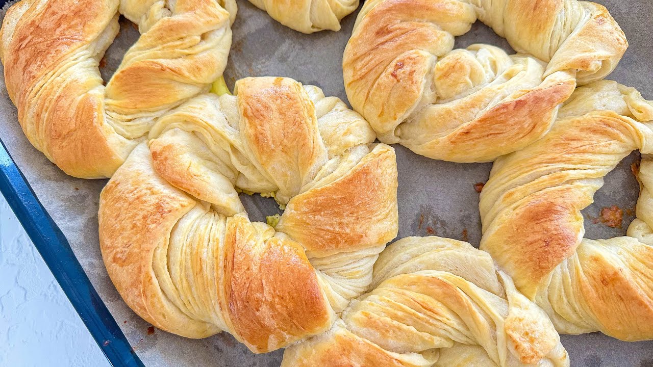 Türkisches Hefegebäck - Weiche Acma - YouTube Türkisches Hefegebäck - Weiche Acma - YouTube