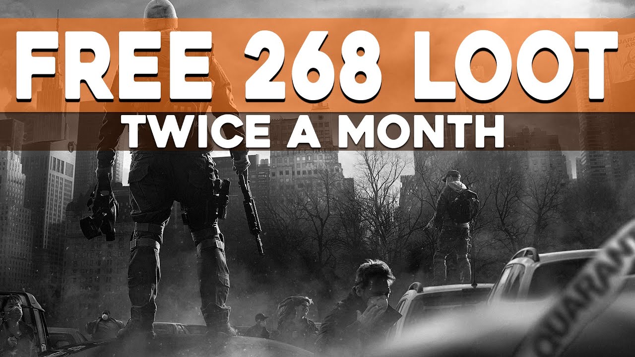 The Division FREE 269 LOOT! Free Gear Set Supply Drops TWICE Per Month! The Division Tips
