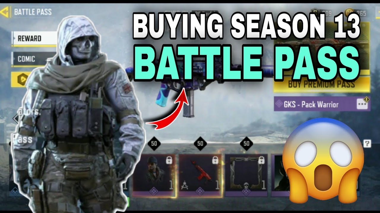 buying season 13 battle pass cod mobile - season 8 ranked reward 😍