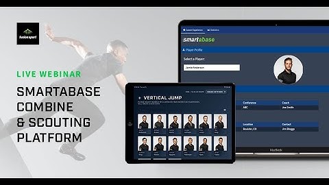 Webinar | Smartabase Combine & Scouting Platform | June 25th 2020