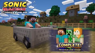 Minecraft DLC + Festival in Sonic Racing: CrossWorlds