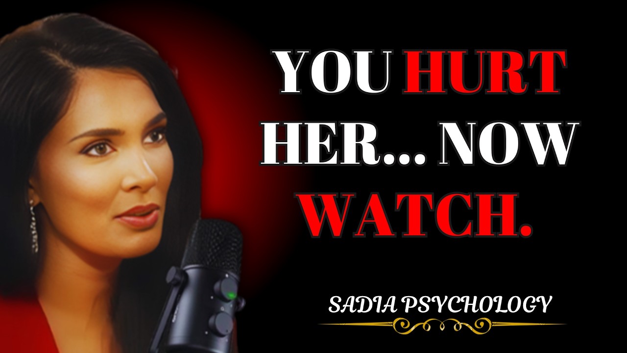 When a Man Hurts a Good Woman — The Silent Transformation That Follows | Sadia Khan Psychology