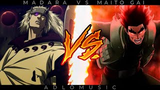 Video thumbnail of "MADARA VS. GAI 8 PUERTAS RAP | Naruto shippuden | 2021 | AdloMusic (Prod: Hueco)"