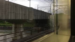 【車窓】JR琵琶湖線223系2000番台 A新快速 京都駅手前ジョイント音