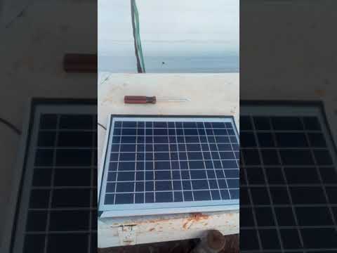 DIY solar frame with diy - YouTube