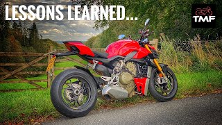 New Ducati Streetfighter V4S | Lessons Learned Review