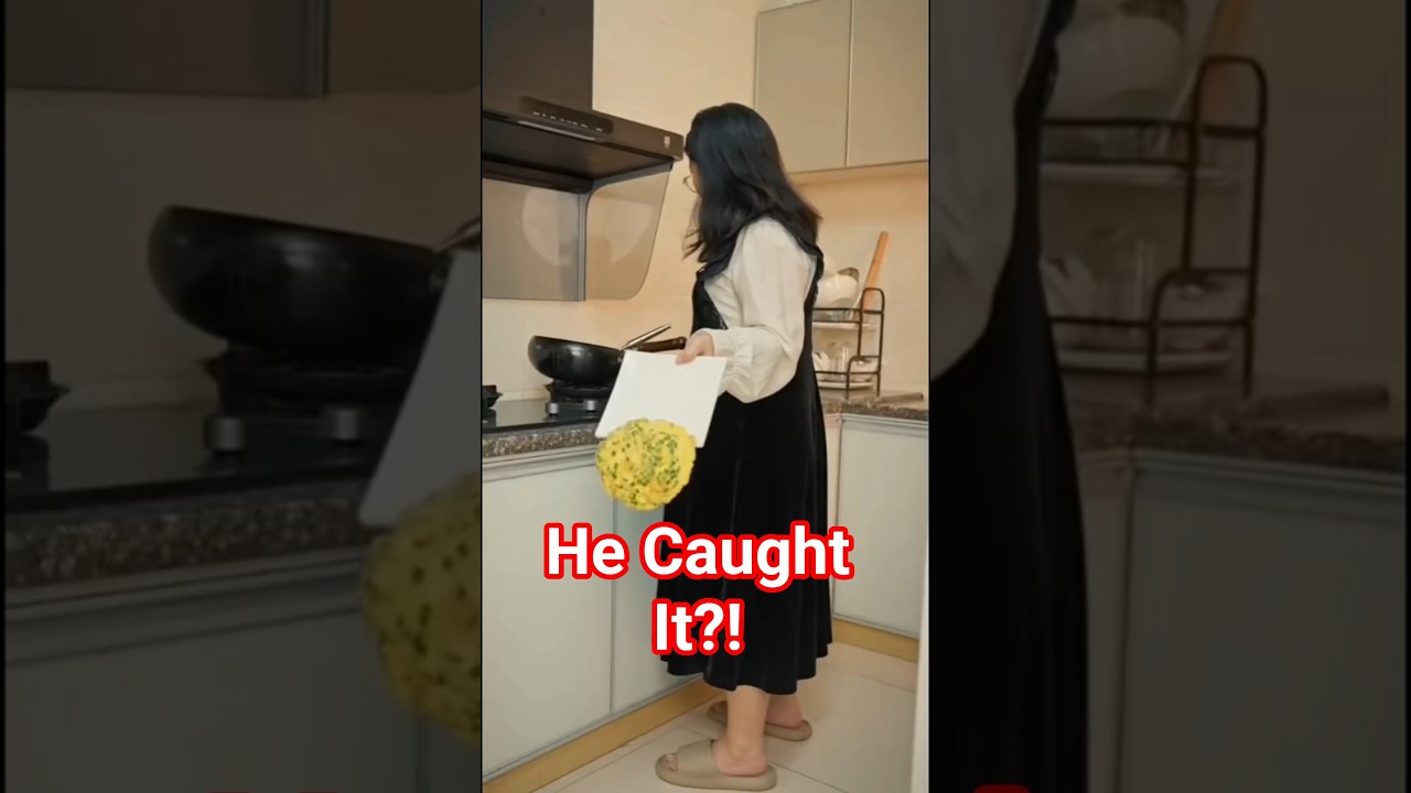 The Fastest Kid Reflex Ever! #FoodRescue #FamilyMoment #EpicCatch