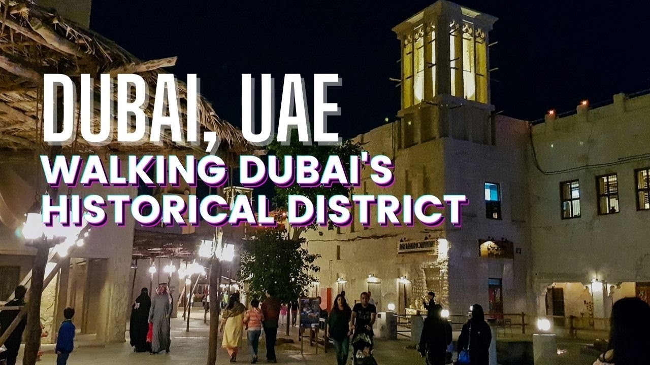 Dubai, संयुक्त अरब अमीरात | Al Seef | पैदल यात्रा 4K