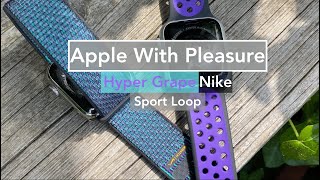 apple watch nike hyper grape
