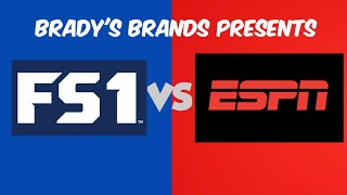 FS1 vs ESPN |  Brief History and Comparison | Bradys Brands |