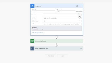 Run a Power Automate flow using Recurrence at the right time | 365.Training