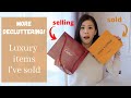 Luxury Items Decluttering, what I've sold and pieces I'm selling |Hermes Cartier Burberry LV AD