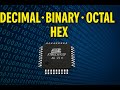 CSCI 2230|NMSU|Sp'26|W1D1|Decimal, Binary, Octal & Hexadecimal Number Systems Explained