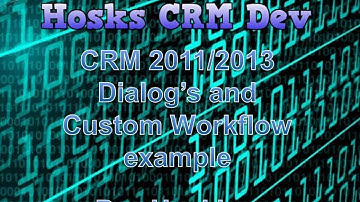 CRM 2011/2013 Dialog