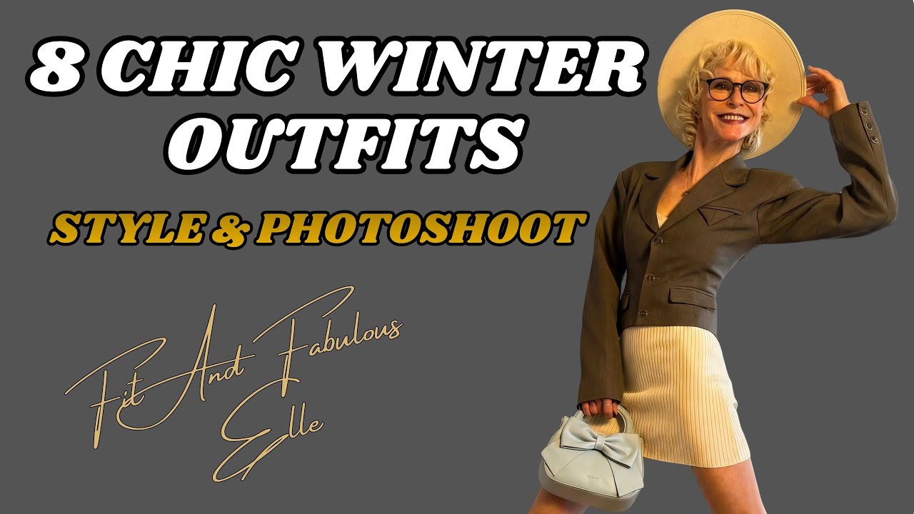 8 Chic Winter Outfit Ideas | How to Style Winter Clothes | Fashion & Modeling Photoshoot