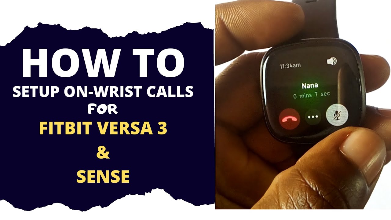 fitbit versa bluetooth setup