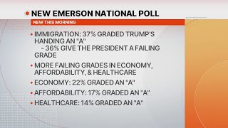 New Emerson Poll: Americans disapprove of Trump's economy, immigration policy