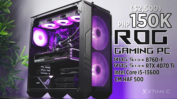 Construção PC Gamer com Asus ROG B760-F: Desempenho 4K ULTRA