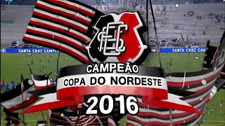 Gols de Campinense 1 x 1 Santa Cruz pela final da Copa do Nordeste 2016