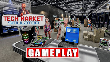 TECH MARKET SIMULATOR Gameplay Walkthrough - No Commentary (PC)