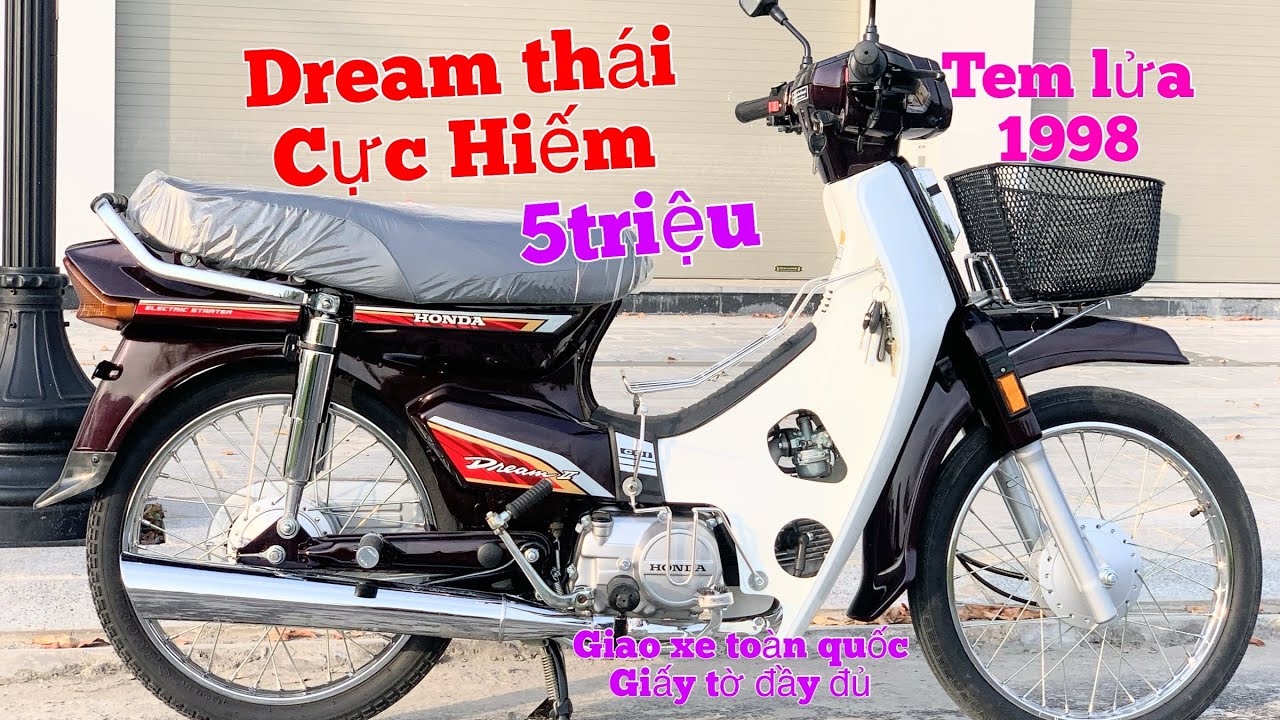Honda Dream Thái 1998 Tem lửa Cực Mới ,máy Nhật Chỉ từ 3triệu giao xe ...