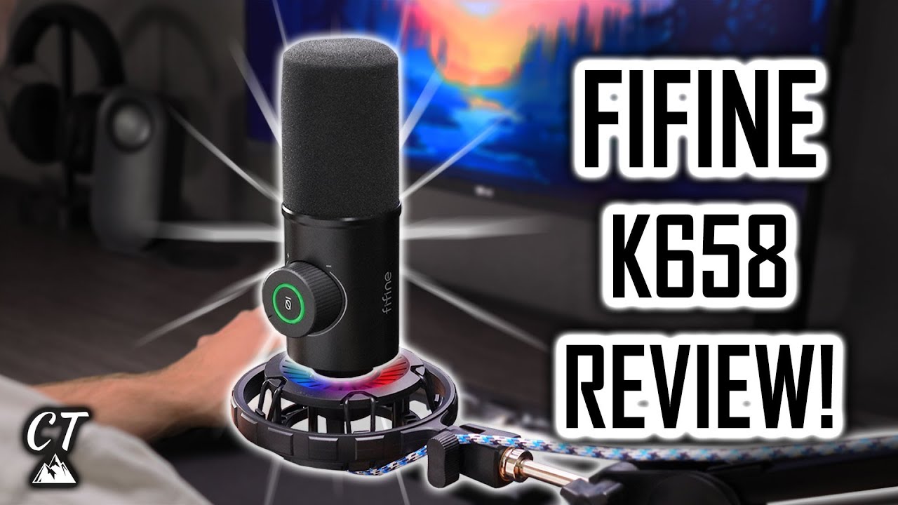 Fifine K658 USB Microphone Review 