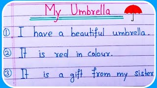 Download Lagu Essay on my umbrella | 10 lines essay on umbrella | My umbrella essay in English MP3