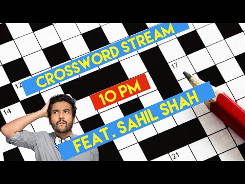 🔴 THE CROSSWORD EPISODE 10 Feat @Sahil Shah