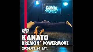 BREAKIN' POWERMOVE_KANATO【DANCE STUDIO INHERIT】#shorts