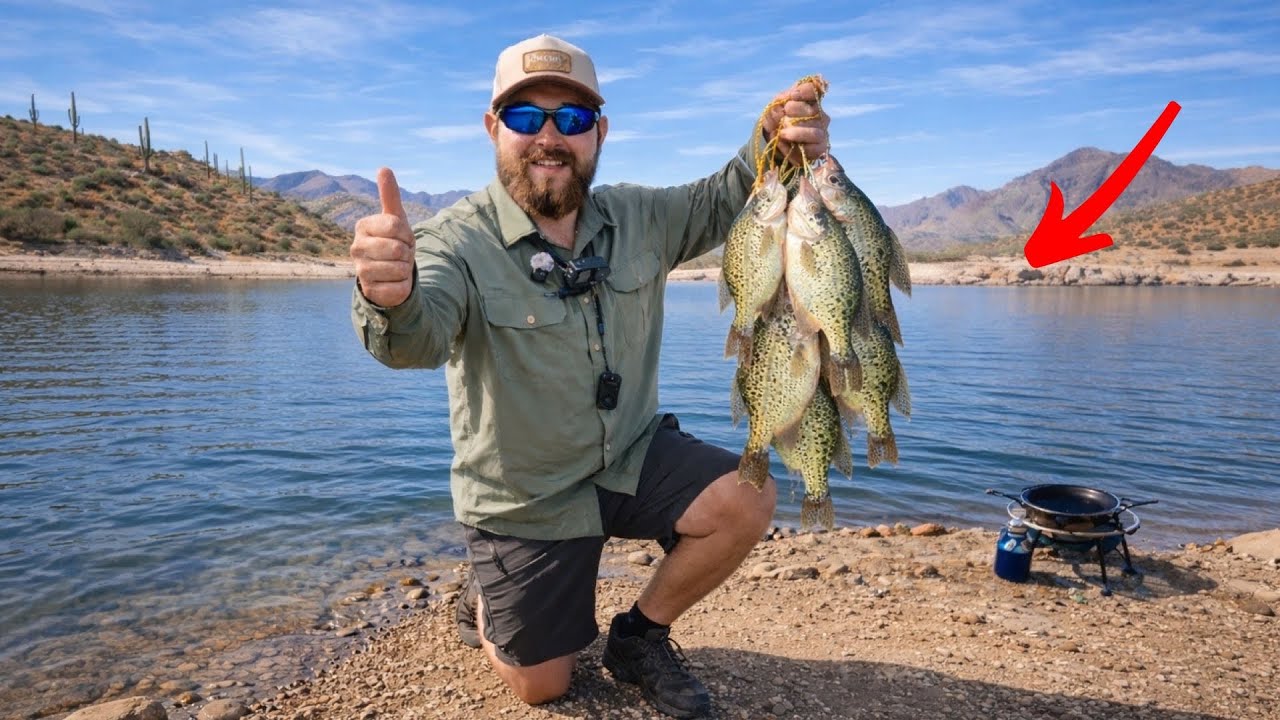 Desert Fishing for Crappie? (Catch Clean Cook)
