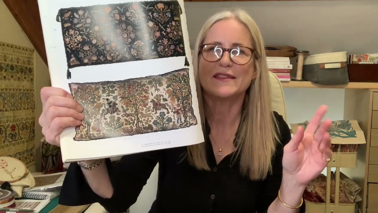 Hedgerow Stitching, needlework, knitting, quilting, books flosstube