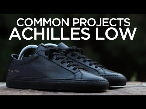 Common Projects Achilles Low - Black 
