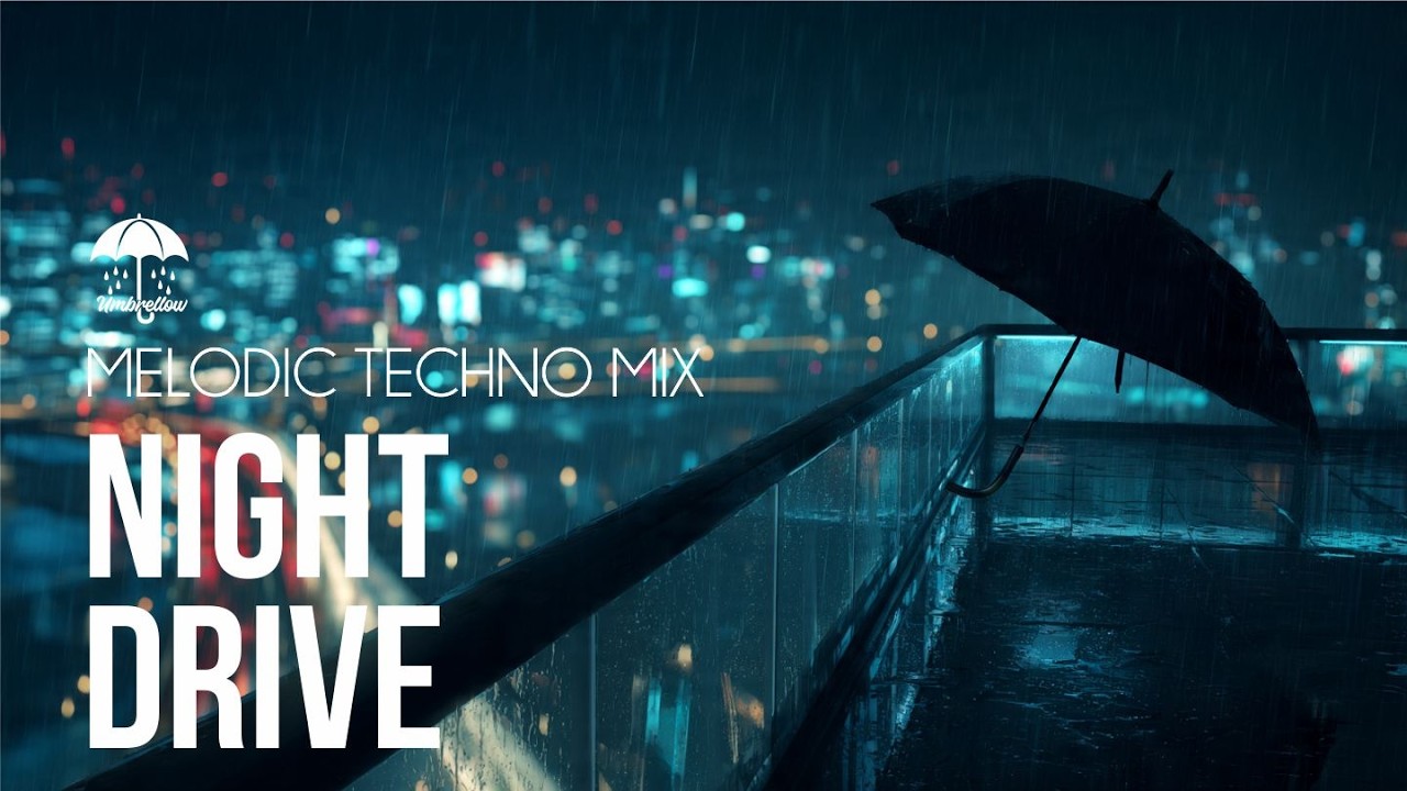 Melodic Techno Mix | Late Night Drive: Soft Rain & Shimmering Pads - Anyma, Tale Of Us, Colyn #mix