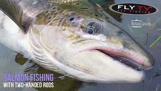 FLY TV  Salmon Fishing with TwoHanded Rods (German Subtitles)