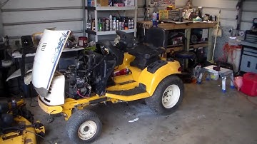 Abandoned Cub Cadet 3205 lives again