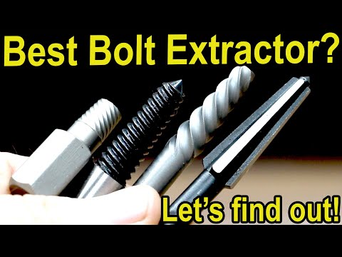 Best Bolt Extractor? Let&rsquo;s find out!  Drill Hog, Bosch, Irwin, Speed out, Ryobi Broken Screw Sets