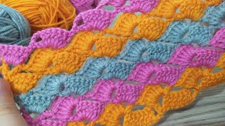 ANNEM BU MODELE BAYILDI ŞAHANE KESME ŞEKER TIĞ ÖRGÜ MODELİ how to crochet knitting easy pattern