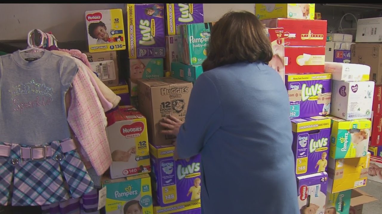It Happens Here Wilmington's 'Diaper Queen' Provides Diapers For