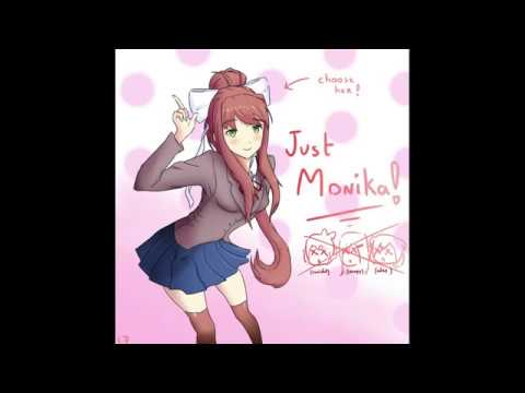 [Undertale AU] - Some Try on Monika Megalo (Just Monika)