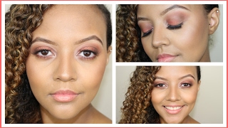 Soft Glam Valentine's Makeup Using Too Faced Sweet Peach Palette screenshot 2