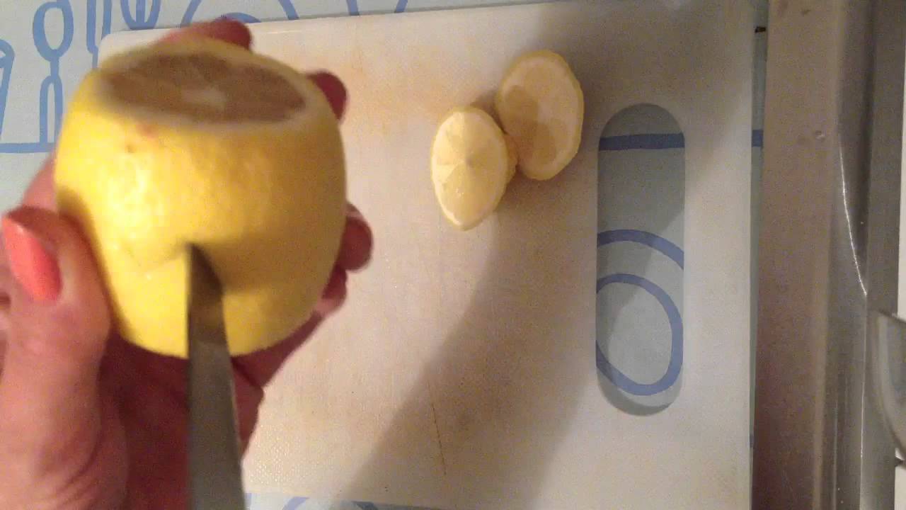 Découper un citron en dentelle astuce décoration plat youtube