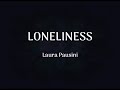 Laura Pausini - Loneliness (lyrics)